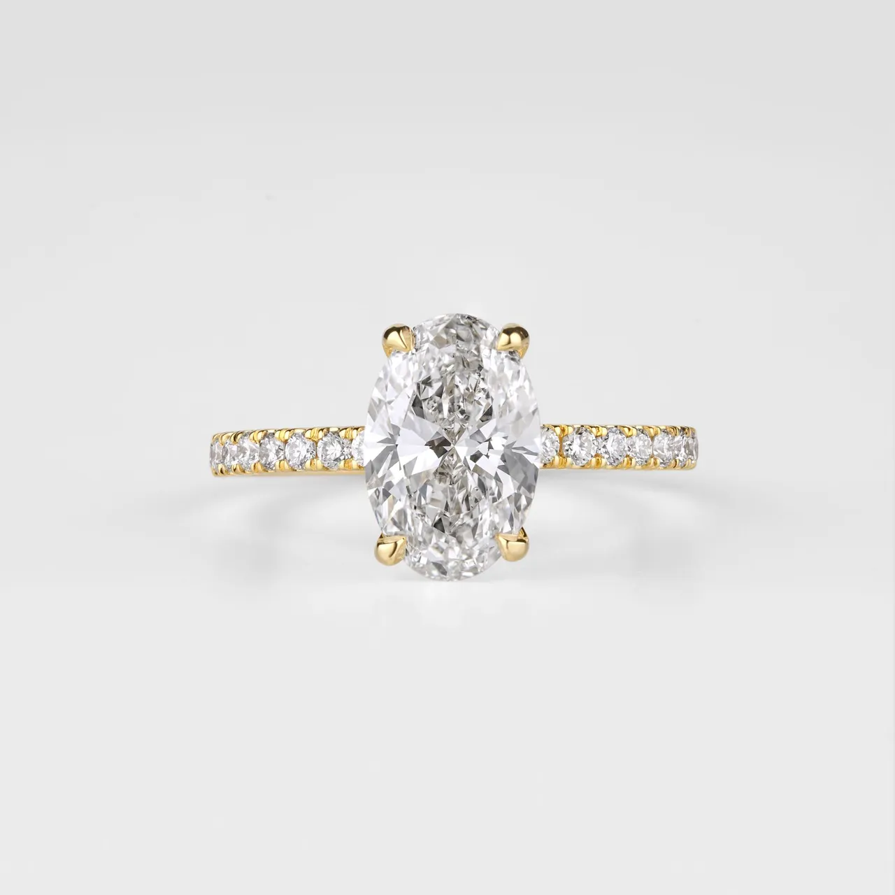Sculptural rings and their intricate details in an editorial close-up